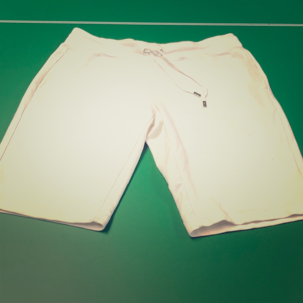 Shorts white drawstring